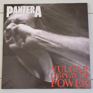 Pantera Vulgar Display Of Power LP Black Vinyl