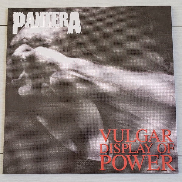 Pantera Vulgar Display Of Power LP Black Vinyl