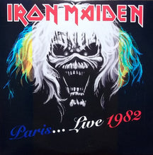 Iron Maiden Paris...Live 1982 2LP Blue Dark Marbled Vinyl