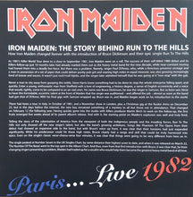 Iron Maiden Paris...Live 1982 2LP Blue Dark Marbled Vinyl