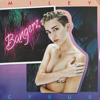 Miley Cyrus Bangerz 2LP Marbled Pink Vinyl