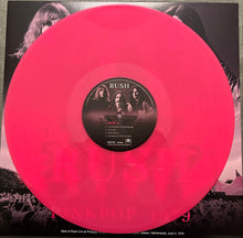 Rush Pinkpop 1979 LP pink vinyl - Burning World Mailorder