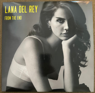 Lana Del Rey From The End LP Opaque Yellow w/ Black Marble Vinyl