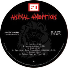 50 Cent – Animal Ambition (An Untamed Desire To Win) 2LP Etched Black vinyl