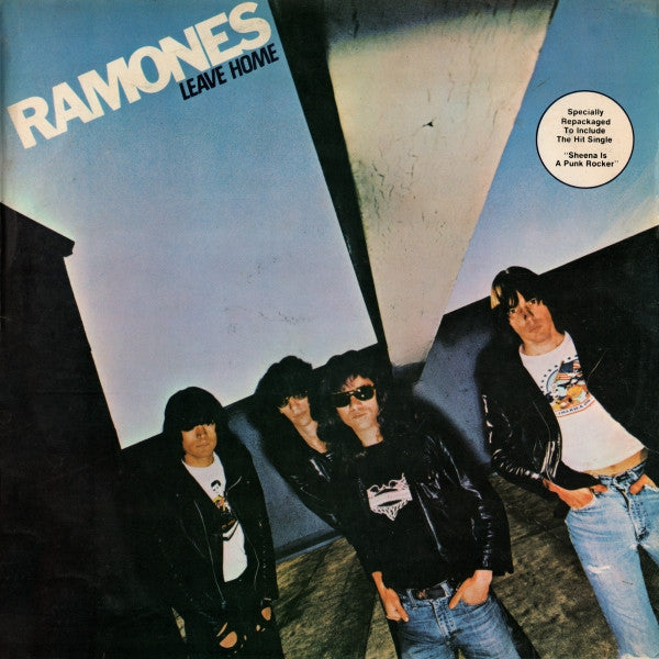 Ramones Leave Home LP Black Vinyl Portugese version