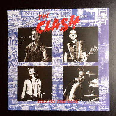 The Clash Ties On The Line (Demos And Outtakes) LP Black Vinyl