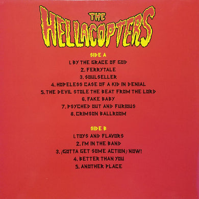 The Hellacopters Recorded October 13, 2008 Stockholm, Sweden LP