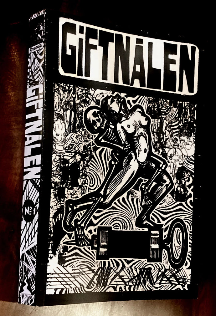 GIFTNÅLEN no 1 Book 20x29,5 cm Korm Plastics Hardcover - Burning World Mailorder