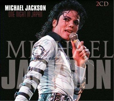 Michael Jackson – One Night In Japan 2-CD front cover