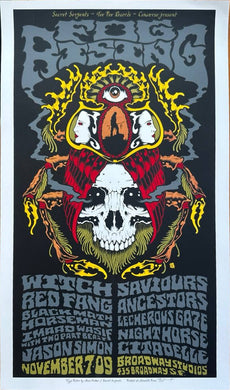 Fog Rising — San Francisco, 2009 Concert Poster