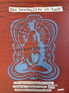 The Heads — Live at Last Poster