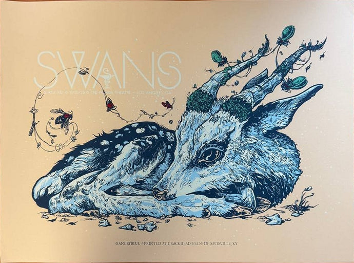 Swans — Los Angeles, 2012: Lunacy Poster