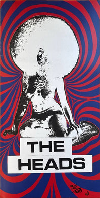 The Heads — Psychedelic Poster