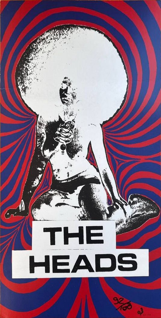 The Heads — Psychedelic Poster