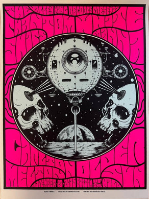 The Phantom Ships / White Manna / Carlton Melton— San Francisco, 2015 Poster