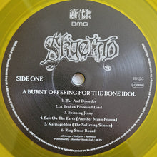 Skyclad : A Burnt Offering For The Bone Idol (LP, Album, Ltd, RE, RM, Yel)
