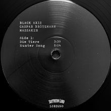 Caspar Brötzmann Massaker : Black Axis (2xLP, Album, RE, RM)