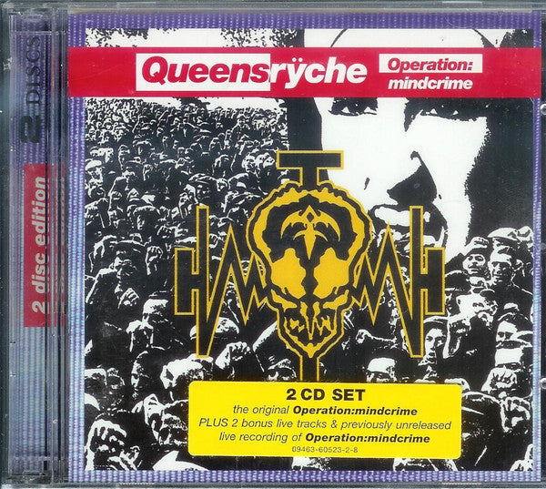 Queensrÿche : Operation: Mindcrime (2xCD, Album, RE, RM)