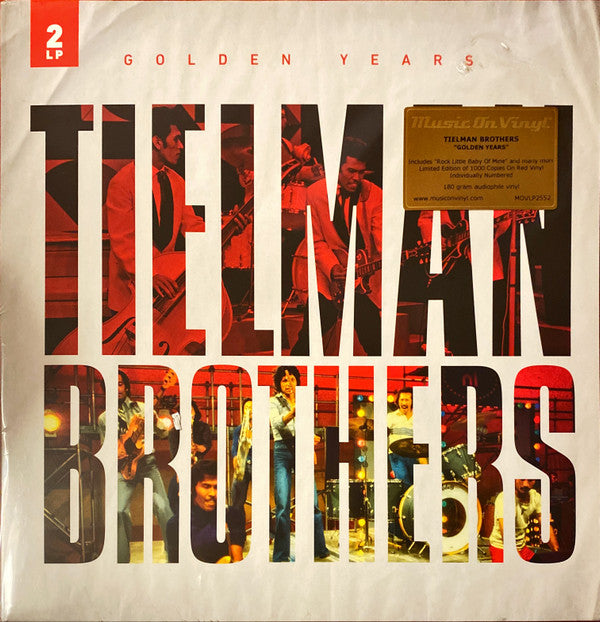Tielman Brothers : Golden Years (2xLP, Comp, Ltd, Num, Red)