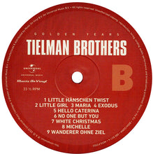 Tielman Brothers : Golden Years (2xLP, Comp, Ltd, Num, Red)