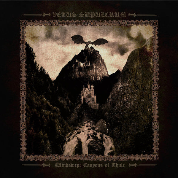 Vetus Supulcrum : Windswept Canyons Of Thule (LP, Album, Red)