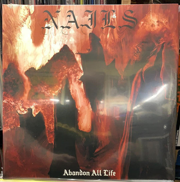 Nails : Abandon All Life (LP, Album, RP, Gat)