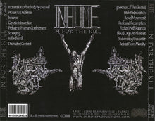 Inhume : In For The Kill (CD, Album)