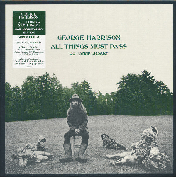 George Harrison : All Things Must Pass (50th Anniversary) (Box, Sup + 2xCD, Album, RE, Rem + 3xCD + Blu-ray, )