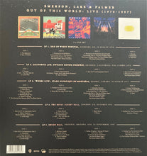 Emerson, Lake & Palmer : Out Of This World: Live (1970-1997) (2xLP + 2xLP + 2xLP + 2xLP + 2xLP + Box, Comp, Dlx)