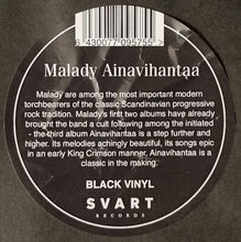 Malady (2) : Ainavihantaa (LP, Album)
