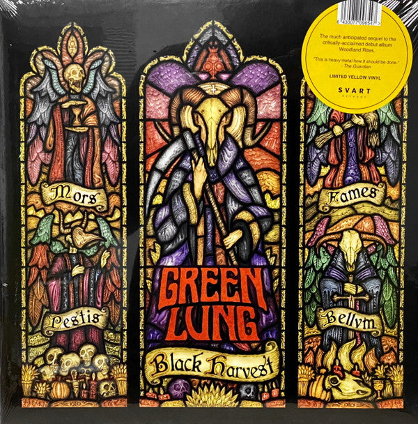 Green Lung : Black Harvest (LP, Album, Ltd, RE, Yel)