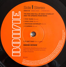 David Bowie : The Rise And Fall Of Ziggy Stardust And The Spiders From Mars (LP, Album, RE, RM, Hal)