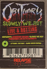 Obituary : Slowly We Rot - Live & Rotting (LP, Gre)