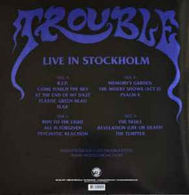 Trouble (5) : Live In Stockholm (2xLP, Album, Ltd, RE, Gre)