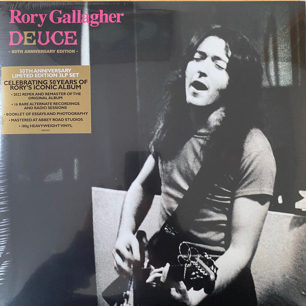 Rory Gallagher : Deuce (50th Anniversary Edition) (LP, Album, RE, RM, 180 + 2xLP, Comp, 180 + Ltd)