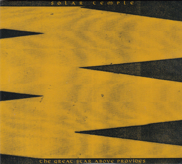 Solar Temple (2) : The Great Star Above Provides (Live At Roadburn Redux) (CD, Album + DVD-V)