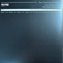 James Romig - Mike Scheidt : The Complexity Of Distance (2xLP, Album, Ltd, Bla)