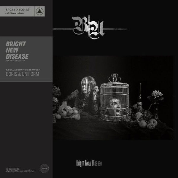Boris (3) & Uniform (5) : Bright New Disease (LP, Album, Red)