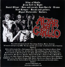 Destino/Entierro / Altar Of Giallo : Hymns Of The Apocalypse And Gruesome Tales Of Terror (CD, Album)