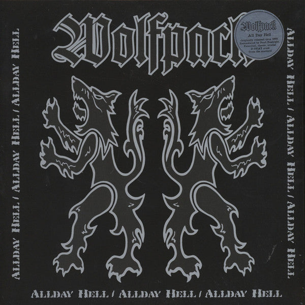 Wolfpack : Allday Hell (LP, Album, RE, RM)