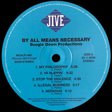 Boogie Down Productions : By All Means Necessary (LP, Album, RE, 180)