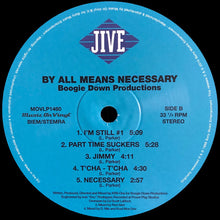 Boogie Down Productions : By All Means Necessary (LP, Album, RE, 180)